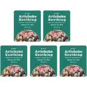 Petitfee Artisjok Verzachtende Hydrogel Gezichtsmasker 5 Vellen 1,12 oz (32 g) per stuk