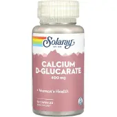Solaray Calcium-d-glucaraat 400 Mg 60 Eenheden