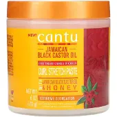 Cantu Jamaican Black Castorolie Krul Stretch Pasta met Honing 170g