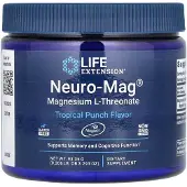 Life Extension - Neuro-Mag Magnesium L-Threonaat, Tropische Punch - 93g