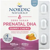 Nordic Naturals - Prenatale DHA Gummies, Aardbei-Sinaasappel - 27 stuks