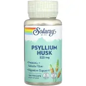Solaray , Psylliumhuls, 525 mg, 100 VegCaps