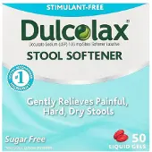 Dulcolax , Stoel Zachtmaker, 50 Vloeibare Gelcapsules