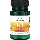 Swanson Health Vitamine K-1 100mcg