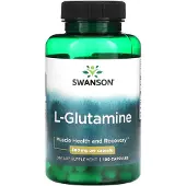 Swanson Health , L-Glutamine, 500 mg, 100 Capsules