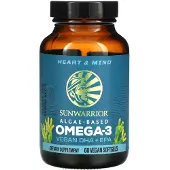 Sun Warrior , Algenbaserd Omega-3, Vegan DHA + EPA, 60 Vegan Softgels