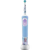Oral-B | Elektrische tandenborstel | Vitality PRO Kids Frozen | Oplaadbaar | Voor kinderen | Aantal borstels: 1 | Aantal poetsstanden: 2 | Blauw