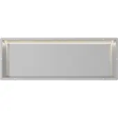 Guido Gusto RVS Inbouwnis 30x90x10cm met tegelflens en LED verlichting