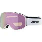 Alpina Skibril Slope Q Lite White Matt