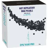 Sibel Hot Beeswax Pearls Charcoal All Skin Types Ref. P000301 1000 g