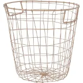 Intratuin Draadmand Bassie Beige D 20 H 23 Cm