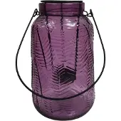 Intratuin Waxinelichthouder Ella Paars D 12,5 H 19,5 Cm