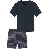 Schiesser Pyjama Short navy 181153 58/3XL