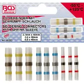 Bgs Lötverbinder-Sortiment mit Schrumpfschlauch 9-tlg.