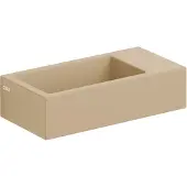 Clou Fontein flush 36 cm keramiek mosterd rechts