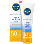 Nivea Sun Face Shine Control Cream SPF 50 50 ml