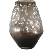 Ptmd Narin Brown Irregular Shaped Glass Vase L (Bruin, 24x31.5x24cm)