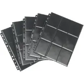 GameGenic Sideloading 18-Pocket Pages Pack Zwart (10 stuks)
