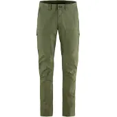 Fjällräven - Abisko Hybrid Trail Trousers - Trekkingbroek 58 - Short, olijfgroen