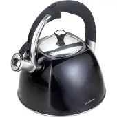 Klausberg FLUITKETEL MET FLUITJE KLAUSBERG 2,2L KB-7410, Waterkoker, Zwart