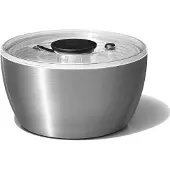 Oxo - Slacentrifuge - SteeL - Met handige drukknop