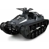 Amewi Grijs, Blauw 1:12 RC auto Elektro Rups-driftwagen RTR 2,4 GHz Incl. accu en lader