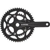 Shimano Crankstel 2 x 9 speed Road FC-RS345 - 175/50-34 Octalink - zwart