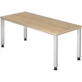 Hjh OFFICE PRO QUEO 19 S - 180 x 80 Eiken Tafelhoogte I In hoogte verstelbaar