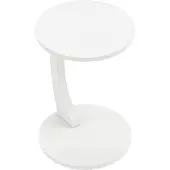 En.casa Bijzettafel Holeby 56x38 cm wit []