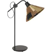 Forestier Tafellampe , Parrot, Zwart, Woonkamer, Metaal, Designer