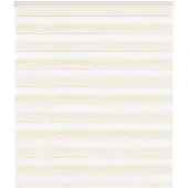 vidaXL Dubbele rolgordijn, marmerbeige, 135x150 cm, stofbreedte 130,9 cm, polyester