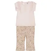 Dirkje Meisjes Kledingset - Light peach