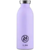 24Bottles Drinkfles '500 ml' lila / zwart