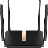 Cudy LT500D draadloze router Fast Ethernet Dual-band (2.4 GHz / 5 GHz) 4G Zwart
