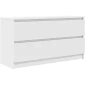 vidaXL Tv-meubel 100x35x54 cm bewerkt hout wit