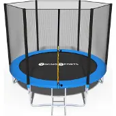 Viking Choice Trampoline 305 cm Blauw - Compleet met Veiligheidsnet, Ladder & Randafdekking