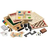 Philos Houten Spellen Verzameling 10 Klein