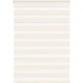 vidaXL Zebra rolgordijn 100x100 cm stofbreedte 95,9 cm marmerbeige