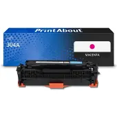 PrintAbout Huismerk HP 304A (CC533A) Toner Magenta