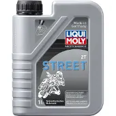 ItalyRacing LIQUI MOLY Motorbike 2T Street, 1 liter motorolie. Half synthetische motorolie