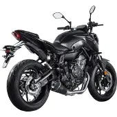 MIVV Delta Race-uitlaatsysteem met EG-BE MT-07/FZ-07 21- BL