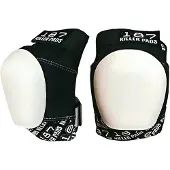 187 Killer Pads - Pro Black/White Knee Pads - Kniebeschermers - L