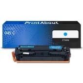 PrintAbout Toner 045 C Cyaan geschikt voor Canon