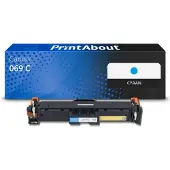 PrintAbout Toner 069 C Cyaan geschikt voor Canon