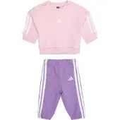 Adidas Trainingspak 'Essentials' lila / poederroze / wit
