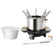 Unold Fondue - - FONDUE-ÉLÉGANCE - Elektrisch - 1.5 liter - Zwart/Zilver