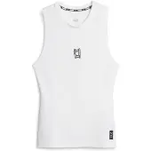 Puma Functioneel shirt 'Hoops Team' zwart / wit