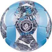 Puma Manchester City Voetbal Maat 5 Grijs Lichtblauw