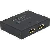 DeLOCK DisplayPort Switch, bidirectioneel, 8K 30 Hz. -