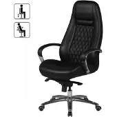 Amstyle Austin Bureaustoel Zwart